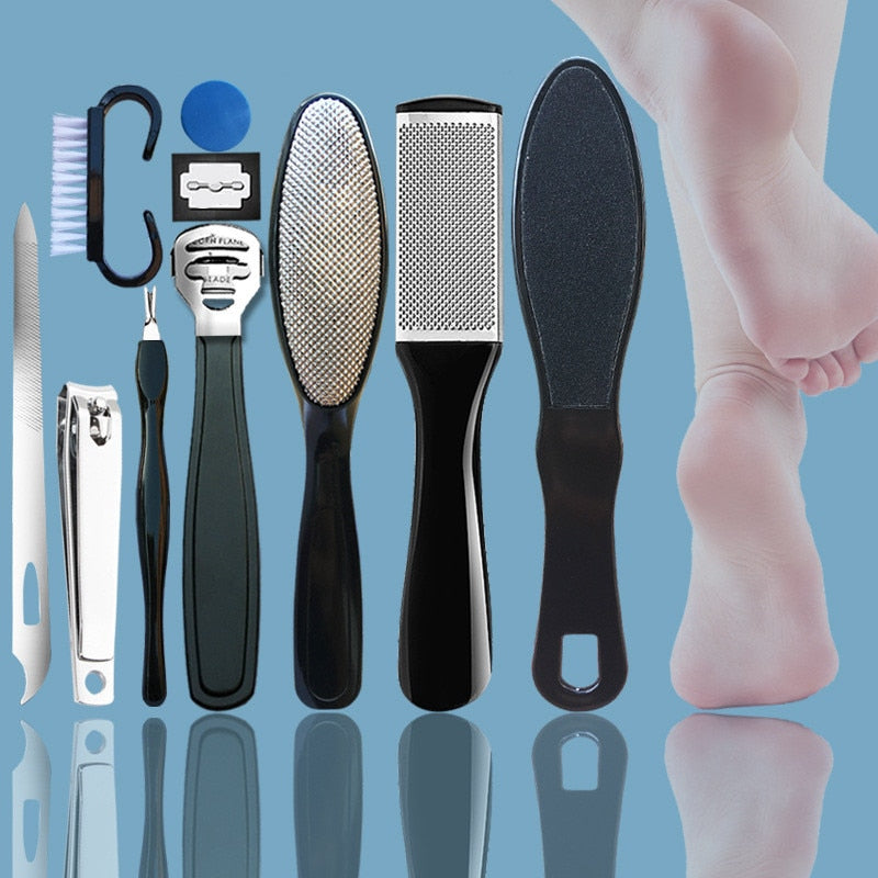 Professional Pedicure Tools Stainless Steel Foot Care Kit Dead