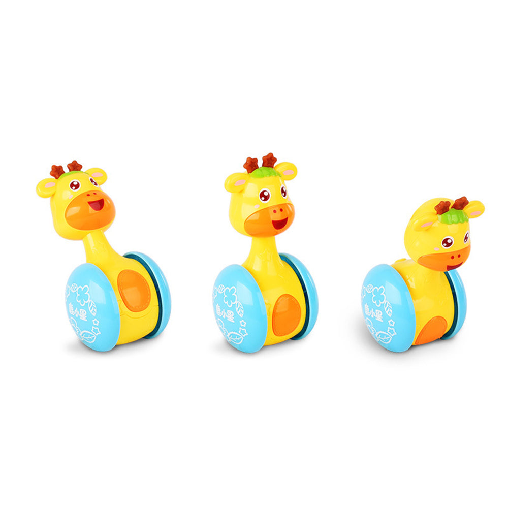 Baby Kid Rattles Tumbler Doll Baby Toys Sweet Bell Music Roly-poly Learning Education Toys Gifts Baby Bell Baby Toys