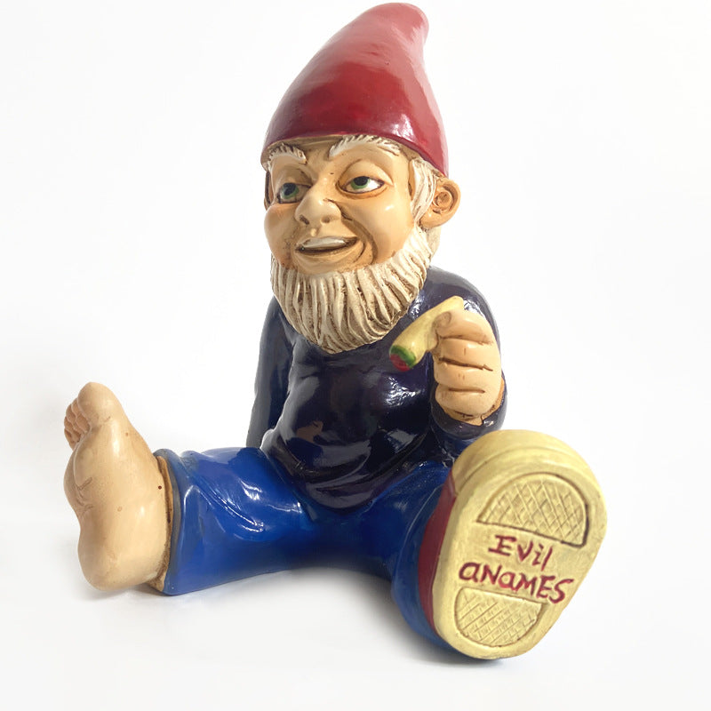 Garden Ornaments Dwarf Resin Crafts Gnome Statues Old Man Christmas Gifts Resin Ornaments