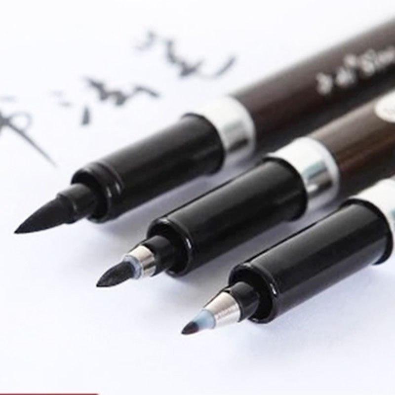 3 pcs/lot Calligraphy Pen Brush - office