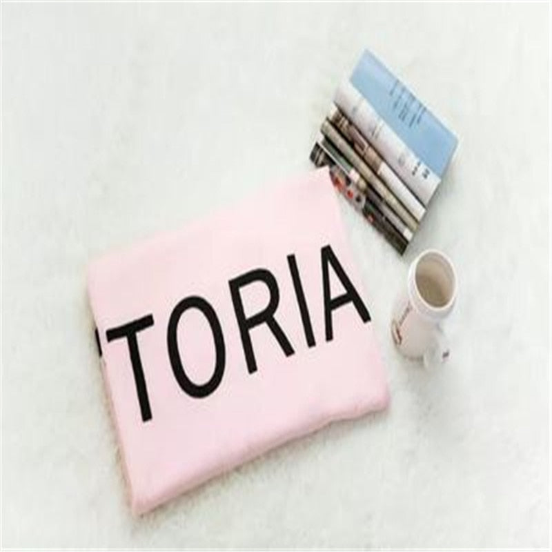 Textile Fiber Polyester Rectangular Beach Towel Foreign Trade Letter Heat Transfer Printing Beach Towel 70*150cm