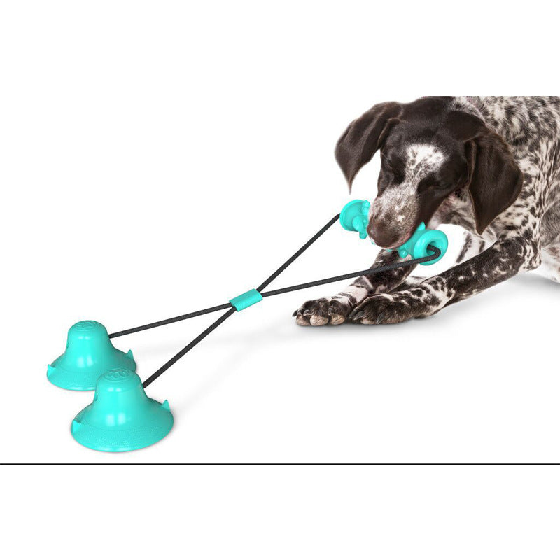 XXX Dog Toy Double Suction Cup Pull Rope Molar Bite Resistant Tooth Cleaning Stick Pet Products