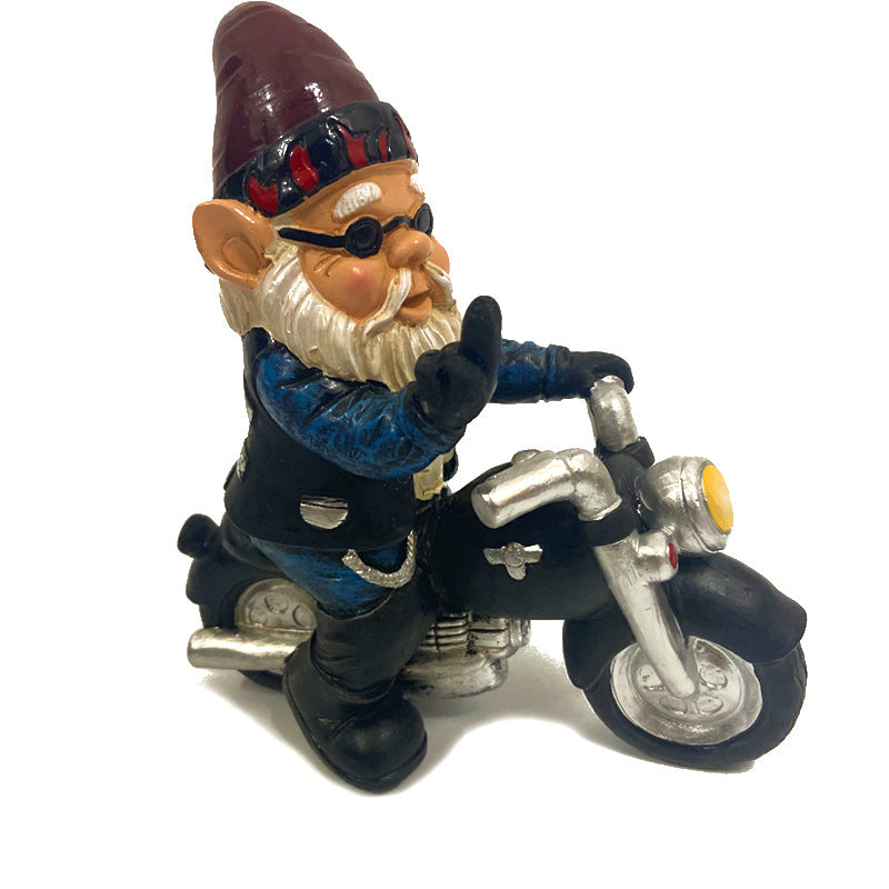 Garden Ornaments Dwarf Resin Crafts Gnome Statues Old Man Christmas Gifts Resin Ornaments