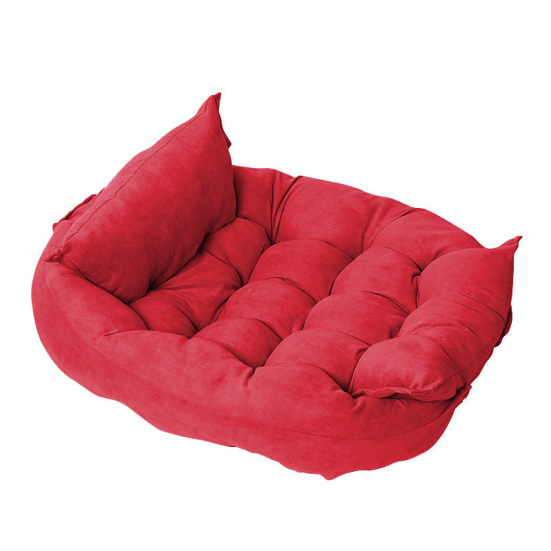 XXX Four-Season Universal Summer Folding Dog Sofa Bed Soft Pet Cushion Pit Bull Small And Medium-Sized Dogs Pet Kennel