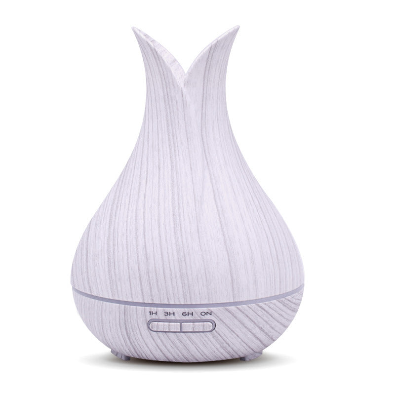 Creative Wood Grain Essential Oil Diffuser Office Home Ultrasonic Air Humidifier Aromatherapy Machine - Storage