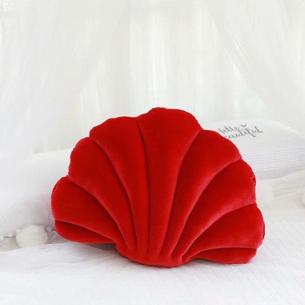 Ins Net Red Popular Creative Shell Pillow Home Sofa Office Cushion Creative Gift - Decor - Textile
