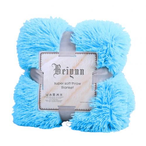 Textile 80x120cm 1pc Soft  Warm Fluffy Shaggy Bed Sofa Bedspread Children SafetyBedding Sheet Throw Home Decoration Comfortable Blanket